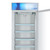 Koolmore MDF-1GD-23C-WH 23 Cu. Ft. White Reach-In Display Merchandiser Freezer - 115 Volts