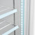 Koolmore MDF-1GD-23C-WH 23 Cu. Ft. White Reach-In Display Merchandiser Freezer - 115 Volts