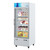 Koolmore MDF-1GD-23C-WH 23 Cu. Ft. White Reach-In Display Merchandiser Freezer - 115 Volts