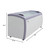 Koolmore MCF-16C 16 Cu. Ft. White Sliding Glass Door Ice Cream Display Chest Freezer - 115 Volts