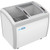 Koolmore MCF-9C 9 Cu. Ft. White Sliding Glass Door Ice Cream Display Chest Freezer - 115 Volts