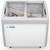 Koolmore MCF-9C 9 Cu. Ft. White Sliding Glass Door Ice Cream Display Chest Freezer - 115 Volts