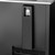 Koolmore KM-BOC50-BK 14 Cu. Ft. Black Built-In Opener Commercial Bottle Cooler - 115 Volts