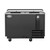 Koolmore KM-BOC50-BK 14 Cu. Ft. Black Built-In Opener Commercial Bottle Cooler - 115 Volts