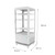 Koolmore CDCU-3C-WH 3 Cu. Ft. White Countertop Refrigerated Display Case - 115 Volts