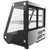 Koolmore CDC-4C-BK 4.6 Cu. Ft. Silver Countertop Refrigerated Display Case - 115 Volts