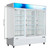 Koolmore MDF-3GD-52C-WH 52 Cu. Ft. White Reach-In Display Merchandiser Freezer - 115 Volts
