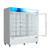 Koolmore MDF-3GD-52C-WH 52 Cu. Ft. White Reach-In Display Merchandiser Freezer - 115 Volts