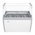 Koolmore KM-GDC-49SD-FG 50" W Top Sliding Glass Door Gelato Dipping Cabinet Display Freezer with Sneeze Guard