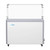Koolmore KM-GDC-49SD-FG 50" W Top Sliding Glass Door Gelato Dipping Cabinet Display Freezer with Sneeze Guard