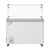 Koolmore KM-GDC-49SD-FG 50" W Top Sliding Glass Door Gelato Dipping Cabinet Display Freezer with Sneeze Guard