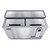 Koolmore KM-BOC50-SS 14 Cu. Ft. Stainless Steel Built-In Opener Commercial Bottle Cooler - 115 Volts