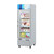 Koolmore MDF-1GD-13C-WH 13 Cu. Ft. White Reach-In Display Merchandiser Freezer - 115 Volts
