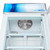 Koolmore MDF-1GD-13C-WH 13 Cu. Ft. White Reach-In Display Merchandiser Freezer - 115 Volts