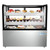 Koolmore CDHF-14C 13 Cu. Ft. Silver Stainless Steel Refrigerated Bakery Display Case - 115 Volts