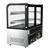 Koolmore CDHF-14C 13 Cu. Ft. Silver Stainless Steel Refrigerated Bakery Display Case - 115 Volts