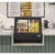 Koolmore CDC-125-BK 28" W Black Countertop Refrigerated Display Case - 120 Volts