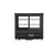 Koolmore CDC-125-BK 28" W Black Countertop Refrigerated Display Case - 120 Volts