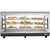 Koolmore HDC-6C 6.5 Cu. Ft. Curved Front Glass 3 Shelves Countertop Display Warmer