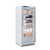 Koolmore KM-FMD20WGD 21 Cu. Ft. White Stainless Steel Glass Door Reach-In Freezer - 115 Volts
