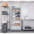 Koolmore KM-FMD20WGD 21 Cu. Ft. White Stainless Steel Glass Door Reach-In Freezer - 115 Volts