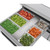 Koolmore KM-BR-362D 36.4" W Stainless Steel Commercial Chef Base Refrigerator Storage Cabinet