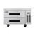 Koolmore KM-BR-362D 36.4" W Stainless Steel Commercial Chef Base Refrigerator Storage Cabinet