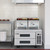 Koolmore KM-BR-362D 36.4" W Stainless Steel Commercial Chef Base Refrigerator Storage Cabinet