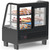 Koolmore CDC-3C-BK 3.6 Cu. Ft. Black Countertop Refrigerated Display Case - 115 Volts