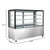 Koolmore RBD30C 30 Cu. Ft. Silver Stainless Steel Refrigerated Bakery Display Case for Cakes - 115 Volts
