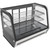 Koolmore CDC-5C-BK 5.6 Cu. Ft. Stainless Steel Countertop Refrigerated Display Case - 115 Volts