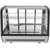Koolmore CDC-5C-BK 5.6 Cu. Ft. Stainless Steel Countertop Refrigerated Display Case - 115 Volts