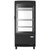 Koolmore CDCU-3C-BK 3 Cu. Ft. Black Countertop Refrigerated Display Case - 115 Volts