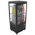 Koolmore CDCU-3C-BK 3 Cu. Ft. Black Countertop Refrigerated Display Case - 115 Volts