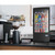 Koolmore CDCU-3C-BK 3 Cu. Ft. Black Countertop Refrigerated Display Case - 115 Volts