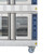 Koolmore KM-DCCO54-LPC 38" W Dual Glass Door-Double Deck Liquid Propane Commercial Convection Oven with Casters - 108,000 BTU