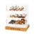 Rosseto BD125 21.5" x 17" x 25.5" H Rectangular Clear Acrylic Countertop Bakery Case
