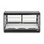 Koolmore CDC-7C-BK 48" W Black Countertop Refrigerated Display Case - 110 Volts