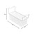 Koolmore MCF-20C 20 Cu. Ft. White Sliding Glass Door Ice Cream Display Chest Freezer - 115 Volts