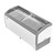 Koolmore MCF-20C 20 Cu. Ft. White Sliding Glass Door Ice Cream Display Chest Freezer - 115 Volts