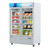 Koolmore MDF-2GD-45C-WH 45 Cu. Ft. White Reach-In Display Merchandiser Freezer - 115 Volts