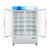 Koolmore MDF-2GD-45C-WH 45 Cu. Ft. White Reach-In Display Merchandiser Freezer - 115 Volts