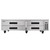 Koolmore KM-BR-844D 84" W Stainless Steel Commercial Chef Base Refrigerator Storage Cabinet
