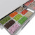 Koolmore KM-BR-844D 84" W Stainless Steel Commercial Chef Base Refrigerator Storage Cabinet