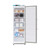 Koolmore KM-FMD12WH 12 Cu. Ft. White Stainless Steel Solid Door Reach-In Freezer - 115 Volts