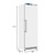 Koolmore KM-FMD12WH 12 Cu. Ft. White Stainless Steel Solid Door Reach-In Freezer - 115 Volts