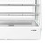 Koolmore CDC-8C-WH 60" W White Countertop Refrigerated Display Case - 110 Volts