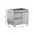 Koolmore KM-OKS-BQ30CAB 32" W Stainless Steel 2 Drawers Outdoor Cabinet
