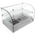 Koolmore HDC-1.5C 1.5 Cu. Ft. Curved Front Glass 2 Shelves Countertop Display Warmer