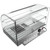 Koolmore HDC-1.5C 1.5 Cu. Ft. Curved Front Glass 2 Shelves Countertop Display Warmer